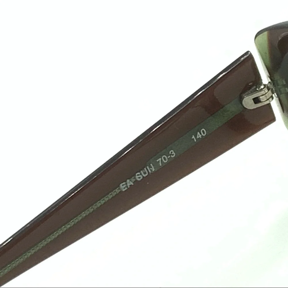 Elizabeth Arden Brown Oval Sunglasses Frames